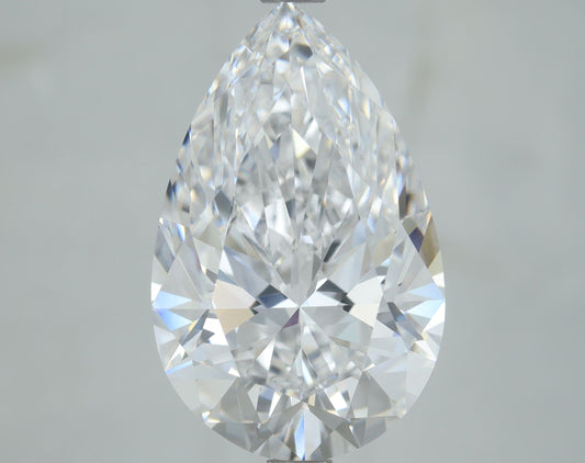 Lab-Grown PEAR Diamond - 5.01 Carats, D Color, VVS2 Clarity - Sustainable Luxury and Dazzling Brilliance-IGI·Certified