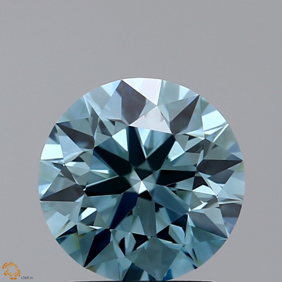 Lab-Grown ROUND Diamond - 1.61 Carat, Fancy Green Color, VVS2 Clarity | Sustainable Luxury, Dazzling Brilliance | IGI | Certified LG10989708