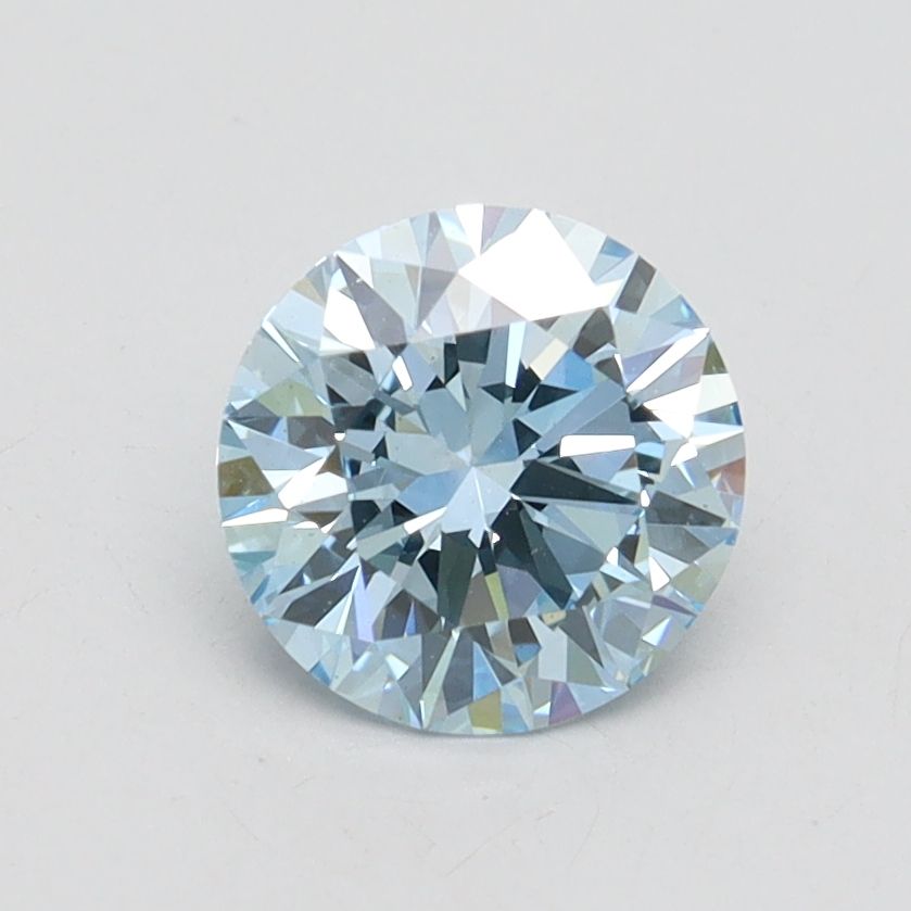 Lab-Grown ROUND Diamond - 1.06 Carat, Fancy Intense Blue Color, VS1 Clarity | Sustainable Luxury, Dazzling Brilliance | IGI | Certified LG563235858