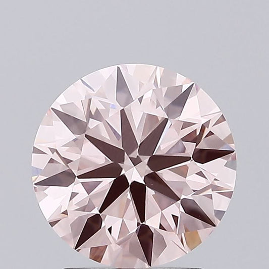 Lab-Grown ROUND Diamond - 2 Carat, Fancy Intense Pink Color, VS1 Clarity | Sustainable Luxury, Dazzling Brilliance | IGI | Certified LG632474765