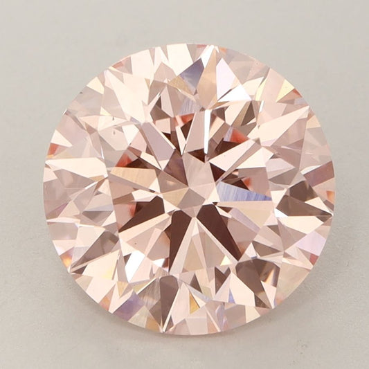 Lab-Grown ROUND Diamond - 3.52 Carat, Fancy Intense Pink Color, VS2 Clarity | Sustainable Luxury, Dazzling Brilliance | IGI | Certified LG563237209