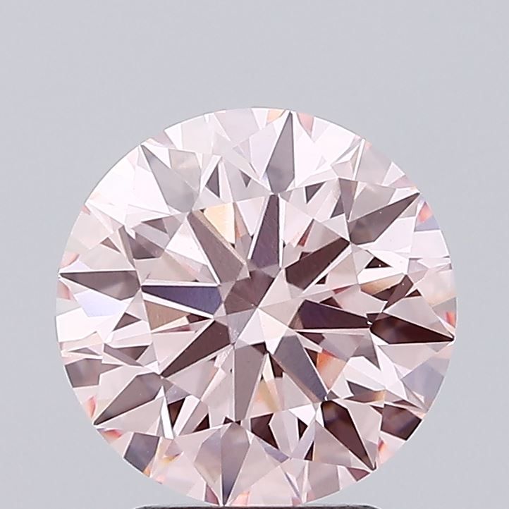 Lab-Grown ROUND Diamond - 2.73 Carat, Fancy Intense Pink Color, VS1 Clarity | Sustainable Luxury, Dazzling Brilliance | IGI | Certified LG646458249