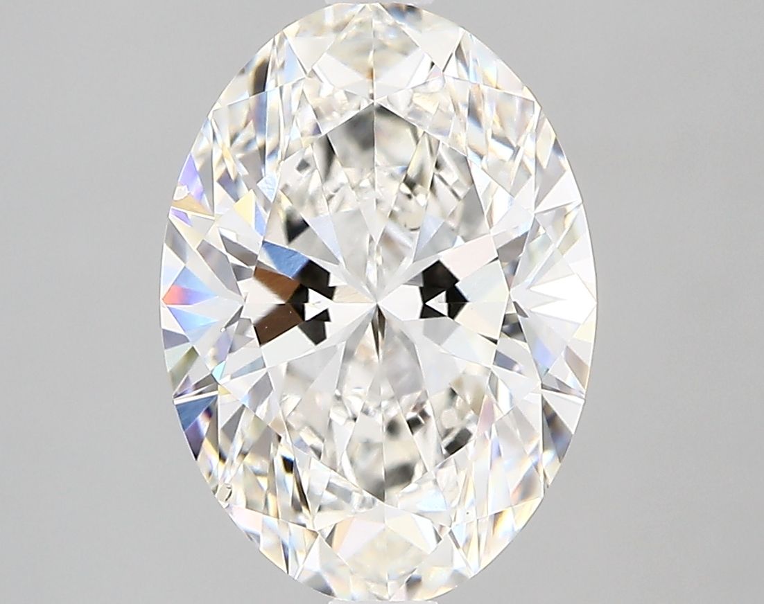 Lab-Grown OVAL Diamond - 2.71 Carats, G Color, SI1 Clarity - Sustainable Luxury and Dazzling Brilliance-GIA·Certified