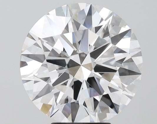 Lab-Grown Round Diamond - 7.07 Carat, E Color, VVS2 Clarity | Sustainable Luxury, Dazzling Brilliance | IGI | Certified LG639487857