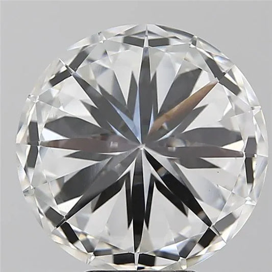 Lab-Grown Round Diamond - 6.61 Carats, F Color, VS1 Clarity - Sustainable Luxury and Dazzling Brilliance-IGI·Certified