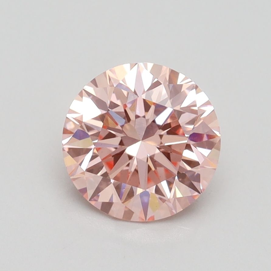 Lab-Grown ROUND Diamond - 1.34 Carat, Fancy Intense Pink Color, VS1 Clarity | Sustainable Luxury, Dazzling Brilliance | IGI | Certified LG528229189