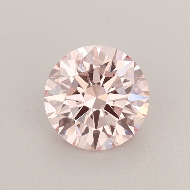 Lab-Grown ROUND Diamond - 1.01 Carat, Fancy Pink Color, SI2 Clarity | Sustainable Luxury, Dazzling Brilliance | IGI | Certified LG607355591