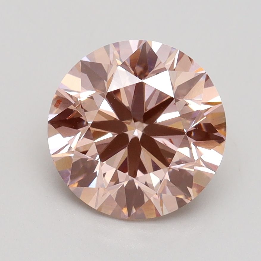 Lab-Grown ROUND Diamond - 2 Carat, Fancy Intense Pink Color, SI1 Clarity | Sustainable Luxury, Dazzling Brilliance | IGI | Certified LG539236472