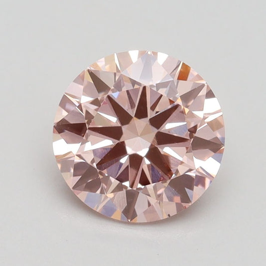 Lab-Grown ROUND Diamond - 1.7 Carat, Fancy Intense Pink Color, VS2 Clarity | Sustainable Luxury, Dazzling Brilliance | IGI | Certified LG528225825