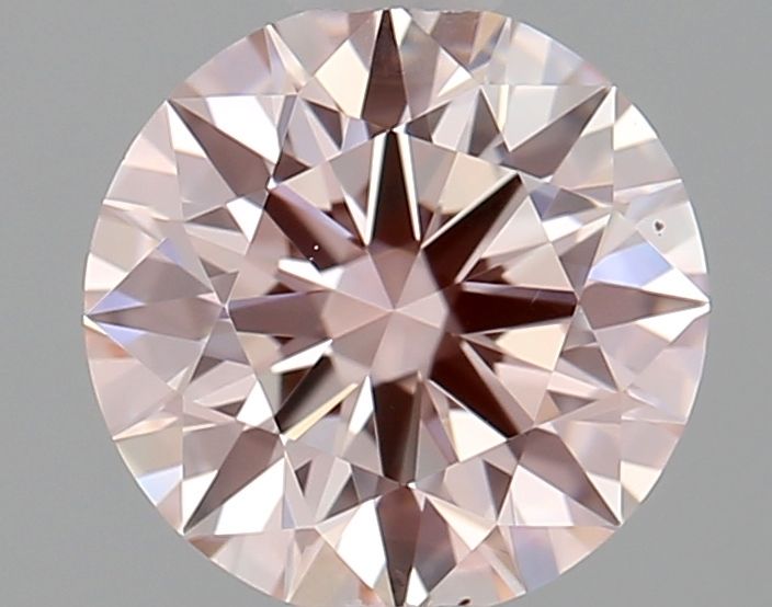 Lab-Grown ROUND Diamond - 0.7 Carat, Fancy Pink Color, VS1 Clarity | Sustainable Luxury, Dazzling Brilliance | IGI | Certified LG635485730