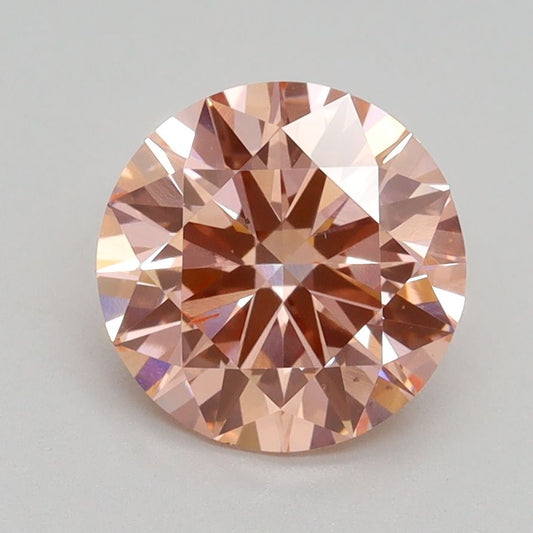 Lab-Grown ROUND Diamond - 2.05 Carat, Fancy Intense Pink Color, VS2 Clarity | Sustainable Luxury, Dazzling Brilliance | IGI | Certified LG538278855