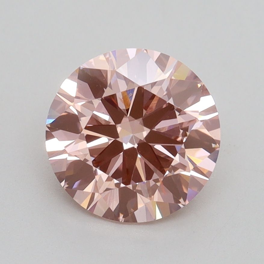 Lab-Grown ROUND Diamond - 1.7 Carat, Fancy Intense Pink Color, VS2 Clarity | Sustainable Luxury, Dazzling Brilliance | IGI | Certified LG536297316