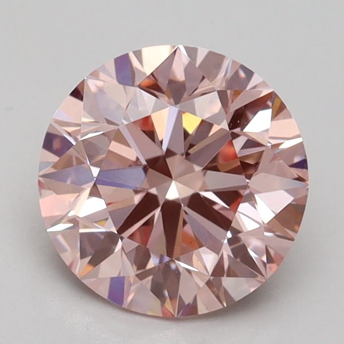 Lab-Grown ROUND Diamond - 1.53 Carat, Fancy Intense Pink Color, VS1 Clarity | Sustainable Luxury, Dazzling Brilliance | IGI | Certified LG532245418