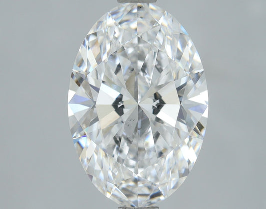 Lab-Grown OVAL Diamond - 2 Carats, D Color, VS2 Clarity - Sustainable Luxury and Dazzling Brilliance-IGI·Certified