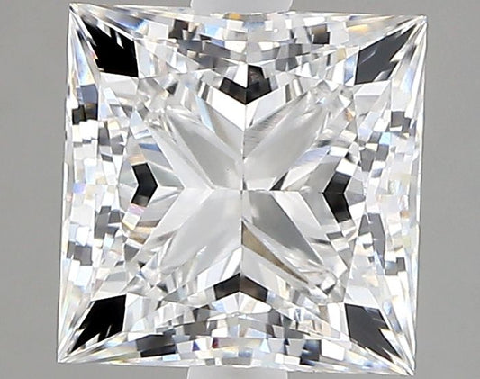 Lab-Grown PRINCESS Diamond - 2.56 Carats, E Color, VVS2 Clarity - Sustainable Luxury and Dazzling Brilliance-GIA·Certified