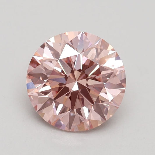 Lab-Grown ROUND Diamond - 1.7 Carat, Fancy Intense Pink Color, VS2 Clarity | Sustainable Luxury, Dazzling Brilliance | IGI | Certified LG539238543