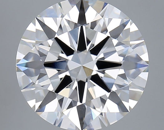 Lab-Grown Round Diamond - 6.63 Carat, E Color, VVS2 Clarity | Sustainable Luxury, Dazzling Brilliance | IGI | Certified LG623410174