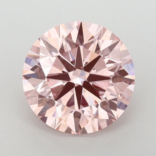 Lab-Grown ROUND Diamond - 3.58 Carat, Fancy Intense Pink Color, VS1 Clarity | Sustainable Luxury, Dazzling Brilliance | IGI | Certified LG584352290