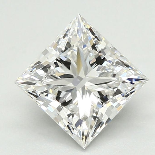 Lab-Grown PRINCESS Diamond - 1.64 Carats, E Color, VS1 Clarity - Sustainable Luxury and Dazzling Brilliance-IGI·Certified