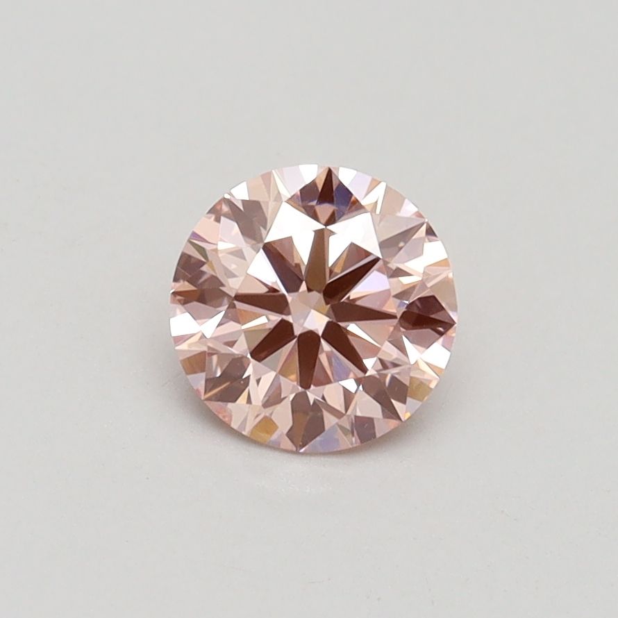 Lab-Grown ROUND Diamond - 0.63 Carat, Fancy Intense Pink Color, VS2 Clarity | Sustainable Luxury, Dazzling Brilliance | IGI | Certified LG538278264