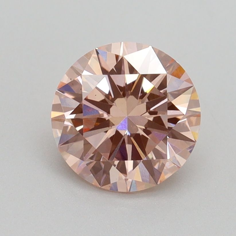 Lab-Grown ROUND Diamond - 1.3 Carat, Fancy Intense Pink Color, VS2 Clarity | Sustainable Luxury, Dazzling Brilliance | IGI | Certified LG538281641