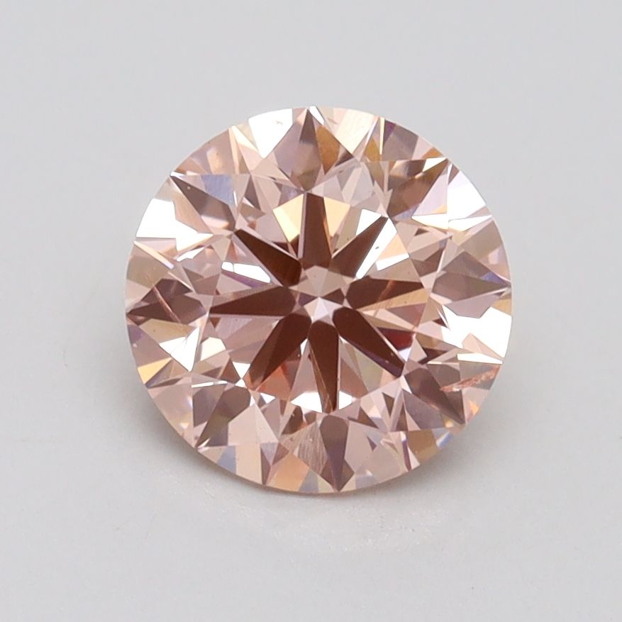 Lab-Grown ROUND Diamond - 1.5 Carat, Fancy Intense Pink Color, SI2 Clarity | Sustainable Luxury, Dazzling Brilliance | IGI | Certified LG536295667