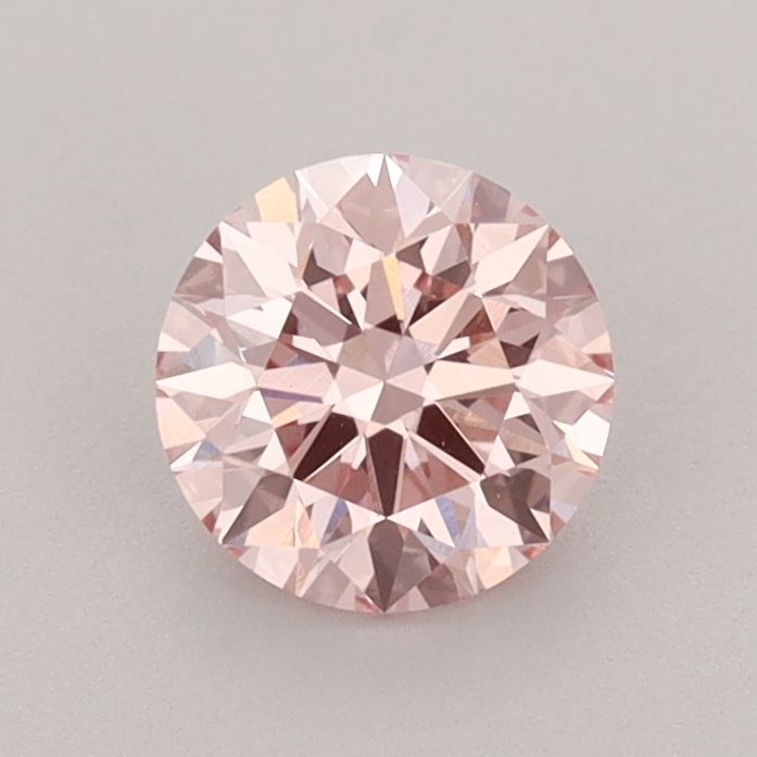 Lab-Grown ROUND Diamond - 0.88 Carat, Fancy Intense Pink Color, VS1 Clarity | Sustainable Luxury, Dazzling Brilliance | IGI | Certified LG619436171