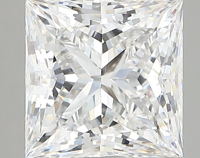 Lab-Grown PRINCESS Diamond - 2.58 Carats, E Color, VVS2 Clarity - Sustainable Luxury and Dazzling Brilliance-GIA·Certified