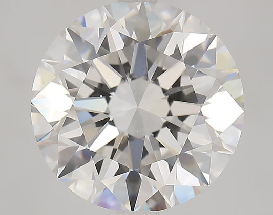 Lab-Grown Round Diamond - 5.36 Carat, E Color, VVS2 Clarity | Sustainable Luxury, Dazzling Brilliance | IGI | Certified LG643424326