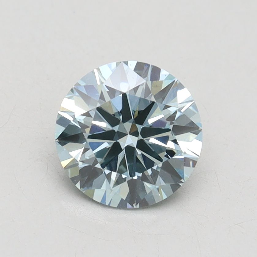 Lab-Grown ROUND Diamond - 1.03 Carat, Fancy Intense Blue Color, VS2 Clarity | Sustainable Luxury, Dazzling Brilliance | IGI | Certified LG566315580