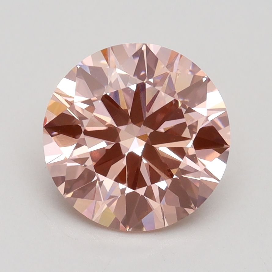 Lab-Grown ROUND Diamond - 2.03 Carat, Fancy Intense Pink Color, VS1 Clarity | Sustainable Luxury, Dazzling Brilliance | IGI | Certified LG534245014