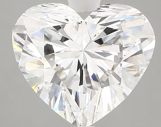 Lab-Grown HEART Diamond - 3.13 Carats, F Color, VS2 Clarity - Sustainable Luxury and Dazzling Brilliance-GIA·Certified