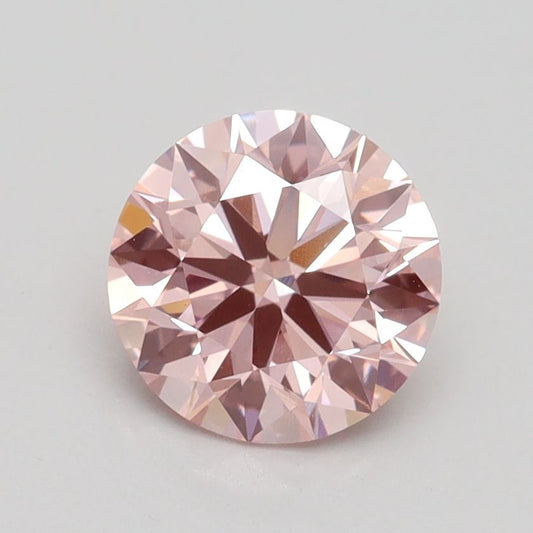 Lab-Grown ROUND Diamond - 1.3 Carat, Fancy Intense Pink Color, VS1 Clarity | Sustainable Luxury, Dazzling Brilliance | IGI | Certified LG532245463