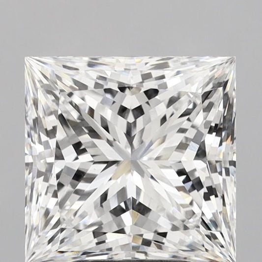 Lab-Grown PRINCESS Diamond - 4 Carats, E Color, VS1 Clarity - Sustainable Luxury and Dazzling Brilliance-IGI·Certified