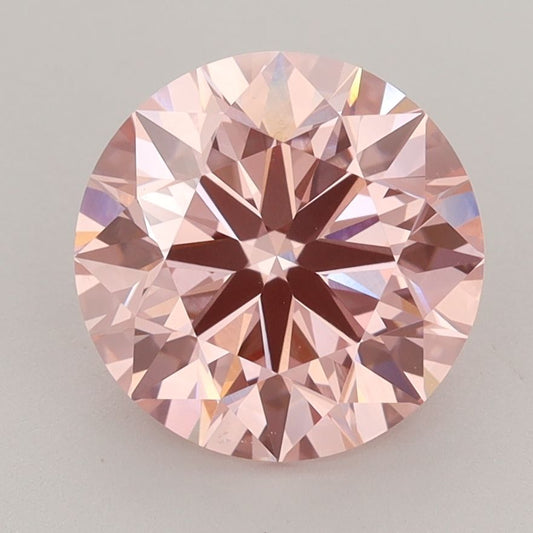 Lab-Grown ROUND Diamond - 3.21 Carat, Fancy Intense Pink Color, VS1 Clarity | Sustainable Luxury, Dazzling Brilliance | IGI | Certified LG569312609