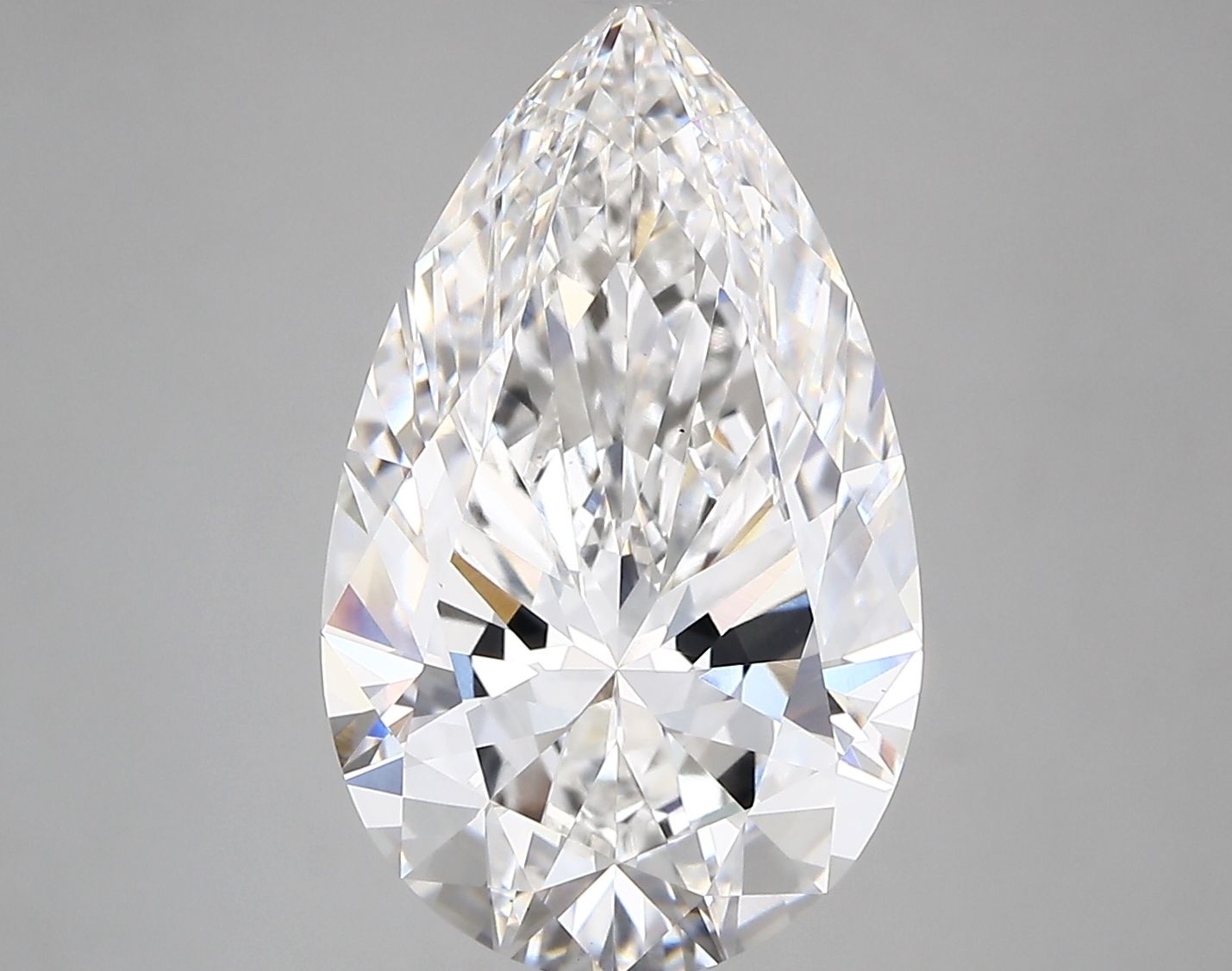 Lab-Grown PEAR Diamond - 6.01 Carats, E Color, VS1 Clarity - Sustainable Luxury and Dazzling Brilliance-GIA·Certified