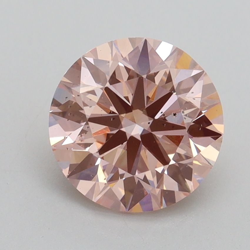 Lab-Grown ROUND Diamond - 2 Carat, Fancy Intense Pink Color, SI1 Clarity | Sustainable Luxury, Dazzling Brilliance | IGI | Certified LG536297777