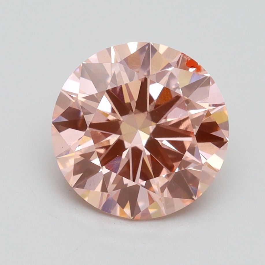 Lab-Grown ROUND Diamond - 2 Carat, Fancy Intense Pink Color, SI1 Clarity | Sustainable Luxury, Dazzling Brilliance | IGI | Certified LG539238119