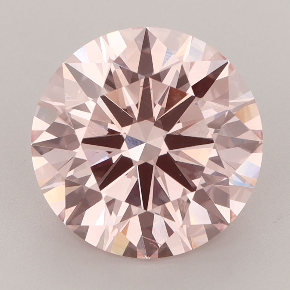 Lab-Grown ROUND Diamond - 4.96 Carat, Fancy Intense Pink Color, VS2 Clarity | Sustainable Luxury, Dazzling Brilliance | IGI | Certified LG627421041