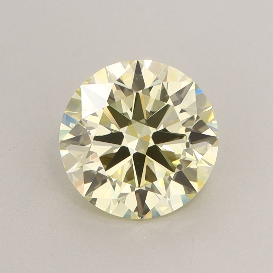 Lab-Grown ROUND Diamond - 1.52 Carat, Fancy Intense Yellow Color, VS1 Clarity | Sustainable Luxury, Dazzling Brilliance | IGI | Certified LG628426035