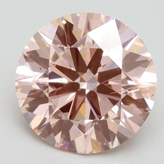 Lab-Grown ROUND Diamond - 2.03 Carat, Fancy Intense Pink Color, SI1 Clarity | Sustainable Luxury, Dazzling Brilliance | IGI | Certified LG534241469