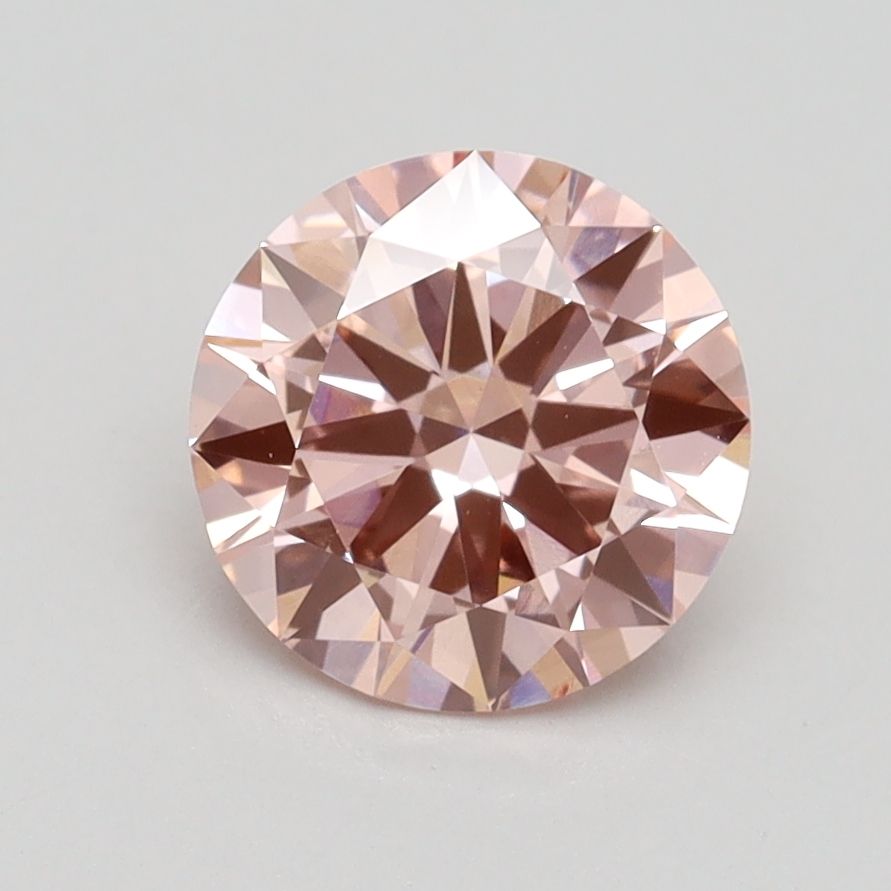 Lab-Grown ROUND Diamond - 1.5 Carat, Fancy Intense Pink Color, VS1 Clarity | Sustainable Luxury, Dazzling Brilliance | IGI | Certified LG536200895