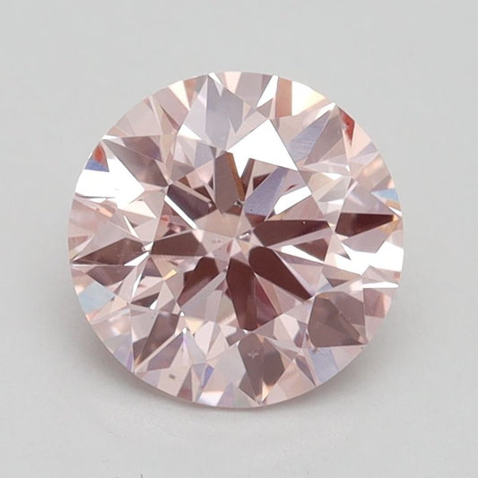 Lab-Grown ROUND Diamond - 1.42 Carat, Fancy Intense Pink Color, SI1 Clarity | Sustainable Luxury, Dazzling Brilliance | IGI | Certified LG528229956