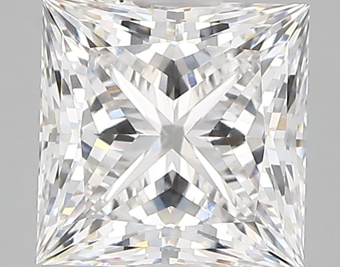 Lab-Grown PRINCESS Diamond - 2.59 Carats, E Color, VS2 Clarity - Sustainable Luxury and Dazzling Brilliance-GIA·Certified