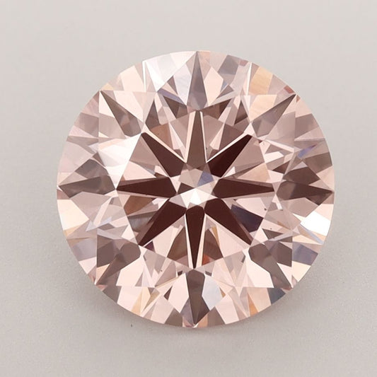 Lab-Grown ROUND Diamond - 3.41 Carat, Fancy Intense Pink Color, VS1 Clarity | Sustainable Luxury, Dazzling Brilliance | IGI | Certified LG613348452