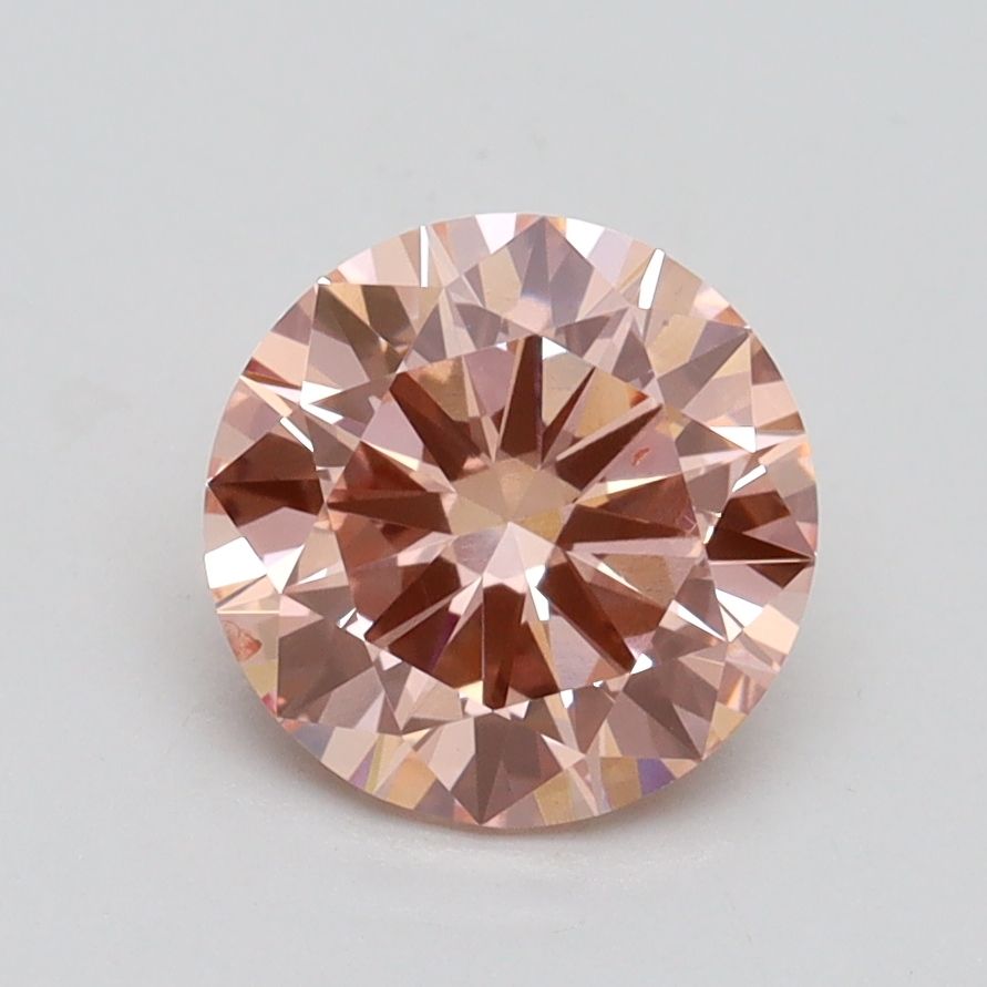 Lab-Grown ROUND Diamond - 1.5 Carat, Fancy Intense Pink Color, VS2 Clarity | Sustainable Luxury, Dazzling Brilliance | IGI | Certified LG539236549