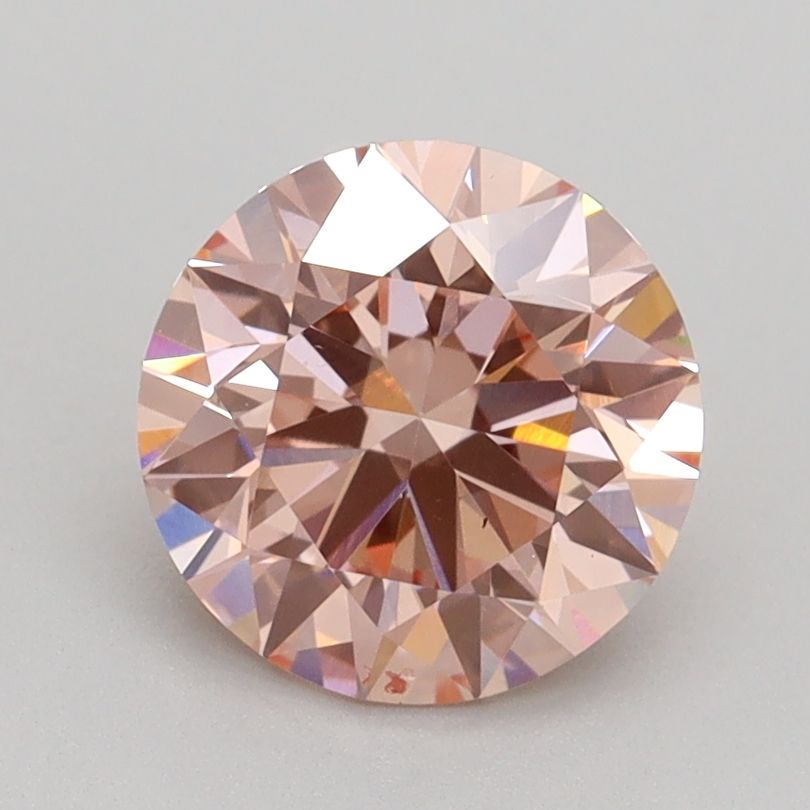 Lab-Grown ROUND Diamond - 1.7 Carat, Fancy Intense Pink Color, VS2 Clarity | Sustainable Luxury, Dazzling Brilliance | IGI | Certified LG536200878