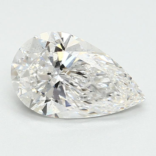 Lab-Grown PEAR Diamond - 1.5 Carats, D Color, SI1 Clarity - Sustainable Luxury and Dazzling Brilliance-IGI·Certified