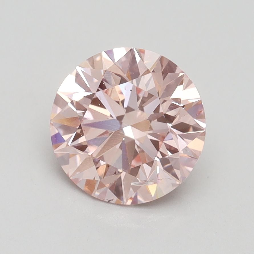 Lab-Grown ROUND Diamond - 1.53 Carat, Fancy Intense Pink Color, SI2 Clarity | Sustainable Luxury, Dazzling Brilliance | IGI | Certified LG532242801