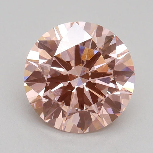 Lab-Grown ROUND Diamond - 2 Carat, Fancy Intense Pink Color, SI1 Clarity | Sustainable Luxury, Dazzling Brilliance | IGI | Certified LG536200837